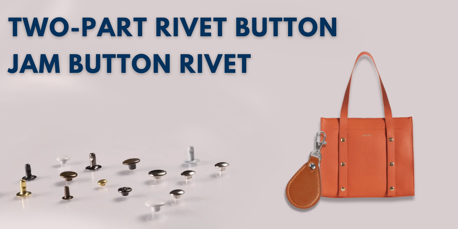 Two-part Rivet Button Jam Button Rivet